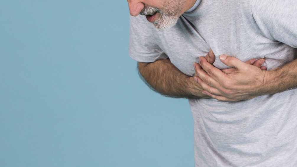 Dorsago to osteocondrosis of the thoracic back